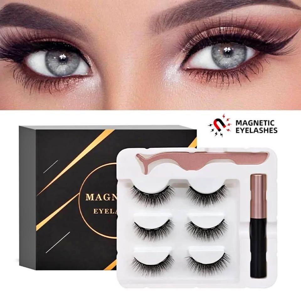 Des Cils Magnétiques Réutilisables