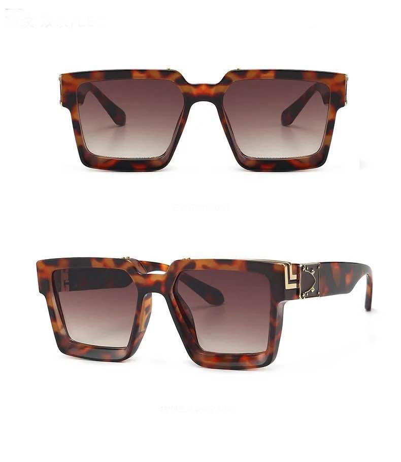 Lunettes de soleil Carrée unisex