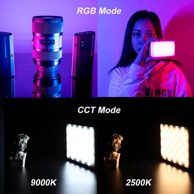 Mini ring light led pocket video light m140 ring light