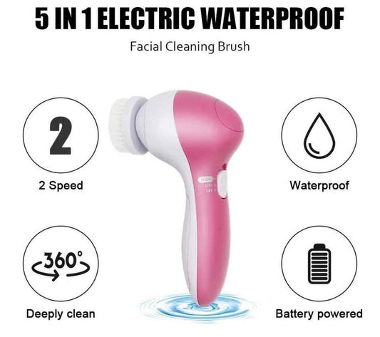 Brosse massage visage électrique