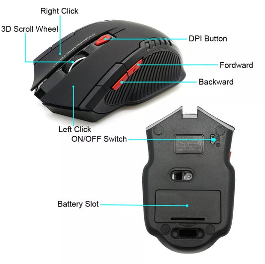 Souris Gamer sans fil