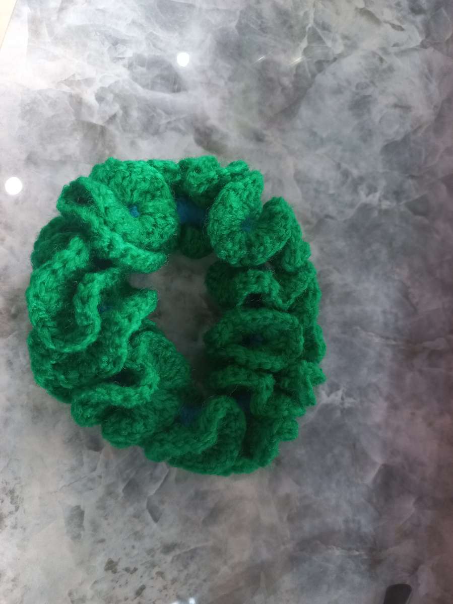 Chouchou en tricot